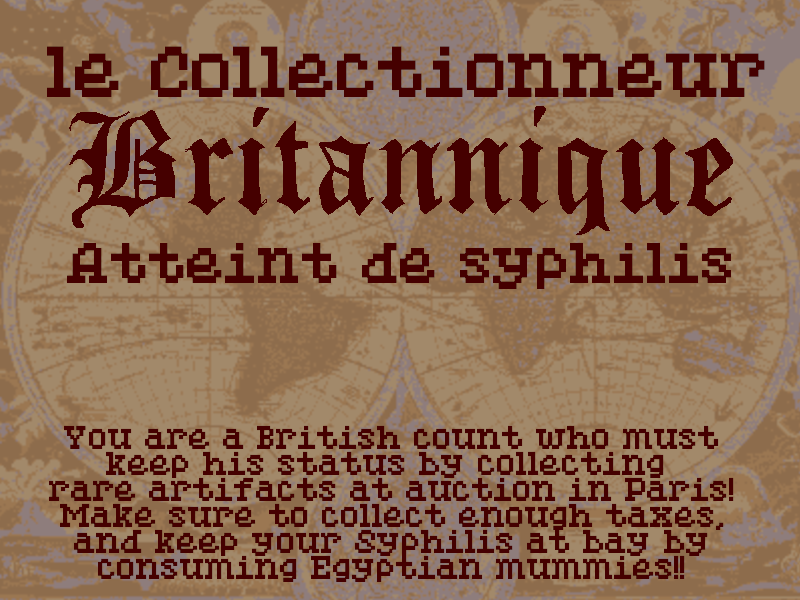 Le Collectionneur Britannique Atteint de Syphilis